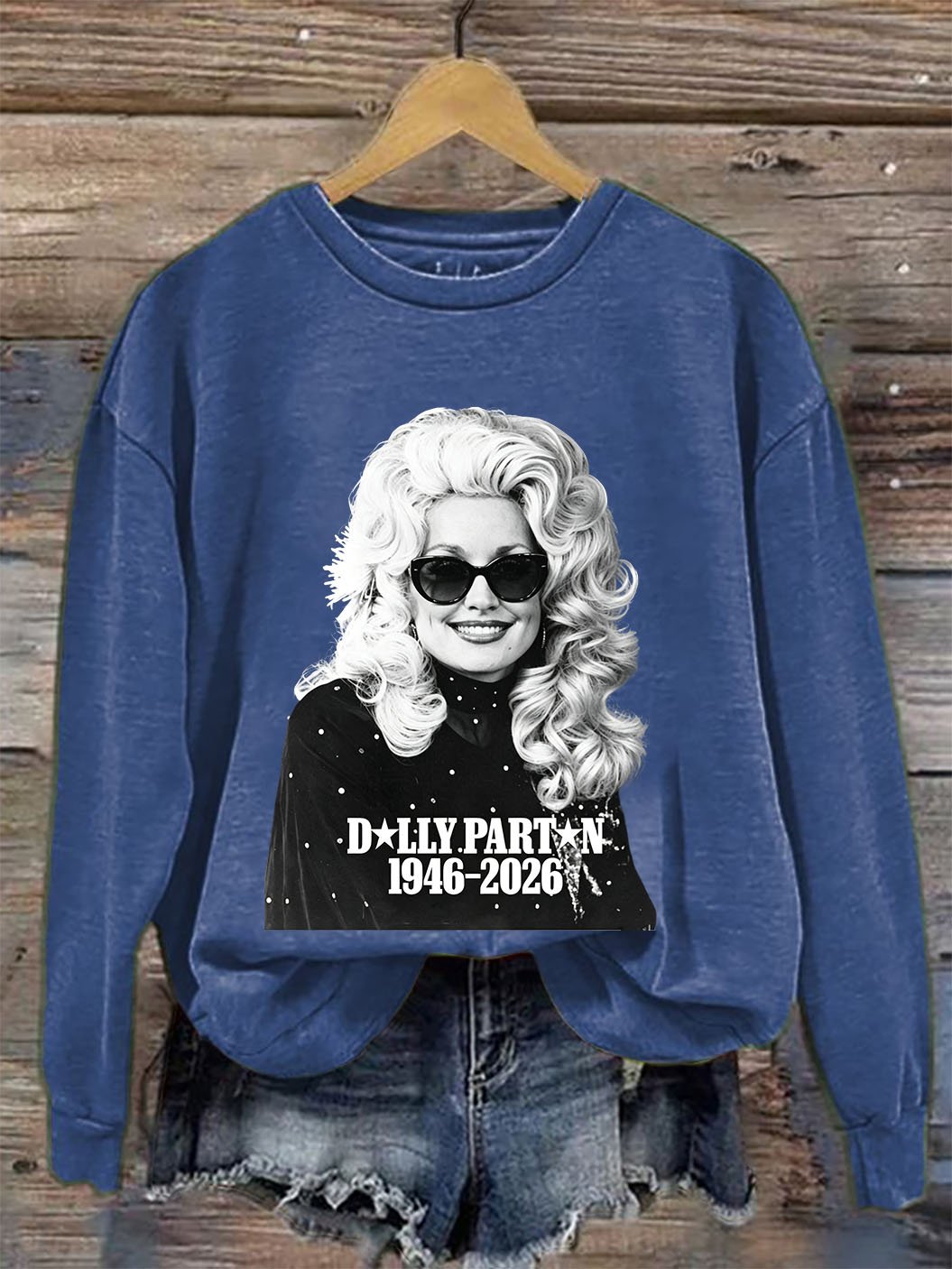 Women's Casual Printed Long-Sleeve Sweatshirt