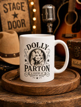Dolly Parton Tribute Print Mug