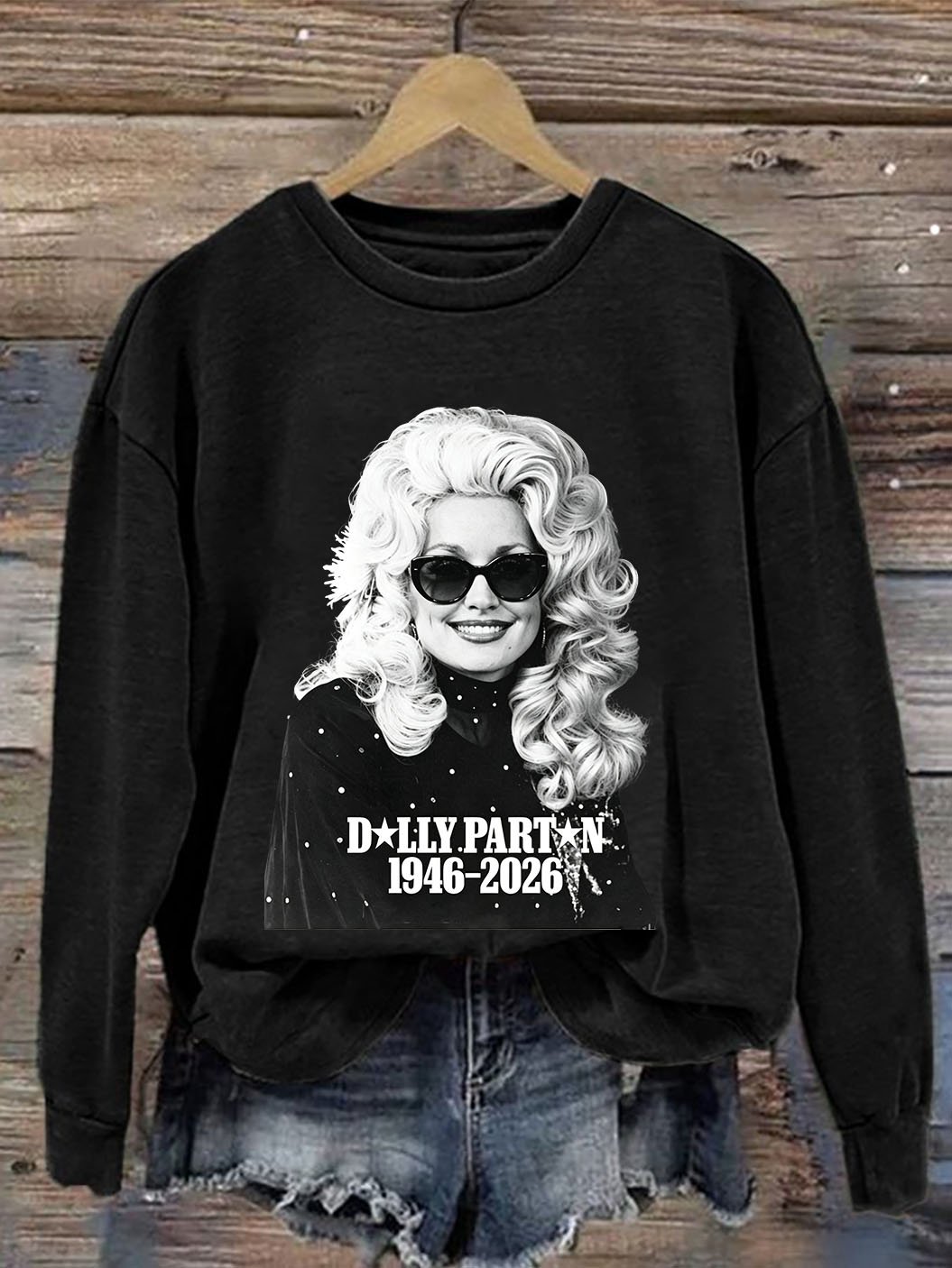Women's Casual Printed Long-Sleeve Sweatshirt
