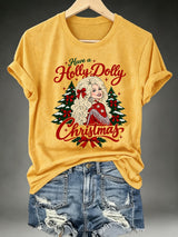 Women's Vintage Country Music Tribute Parton Tour T-Shirt