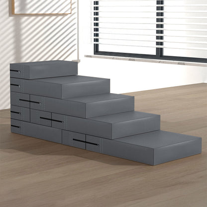 Waterproof Washable PU Leather Modular Multi-Level Pet Stairs