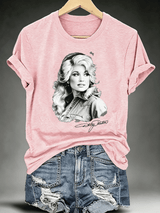 Women's Vintage Signature Graphic Memorial T- Shirt