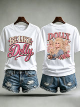 Women's Rip Dolly Parton Print T-Shirt